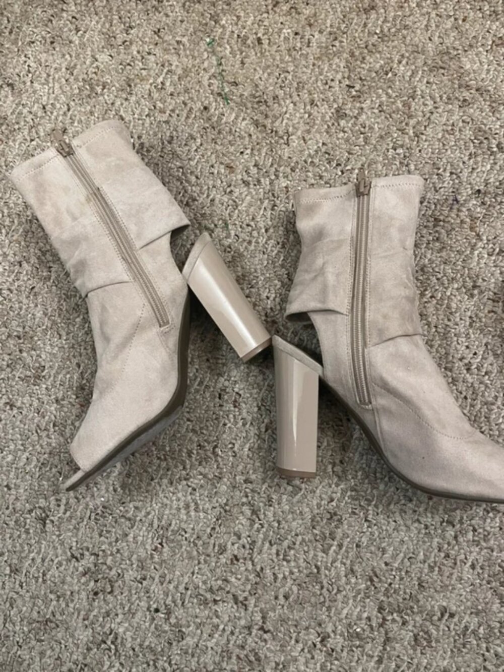 Guess faux suede over the ankle boots size 8.5M